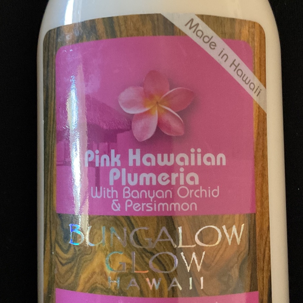 BN Pink Hawaiian Plumeria Body Lotion made in Hawaii - Picture 2 of 4